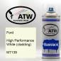 Preview: Ford, High Performance White (cladding), M7139: 400ml Sprühdose, von ATW Autoteile West.